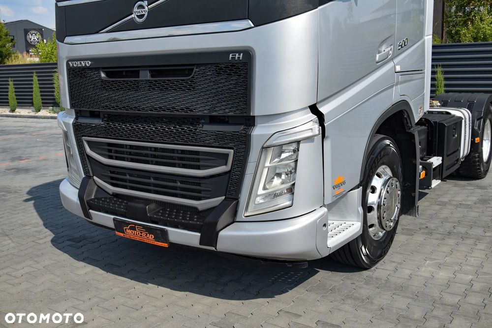 Volvo FH500 / NISKA KABINA / HYDRAULIKA / EURO 6 / ACC / LEDY / ALUFELGI / SERWISOWANY / SPROWADZONY - 9