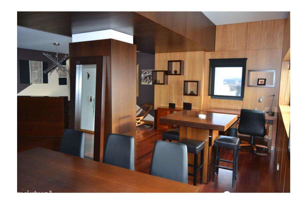 T2 Mobilado/Equipado com Terraço e garagem - Grande imagem: 2/12