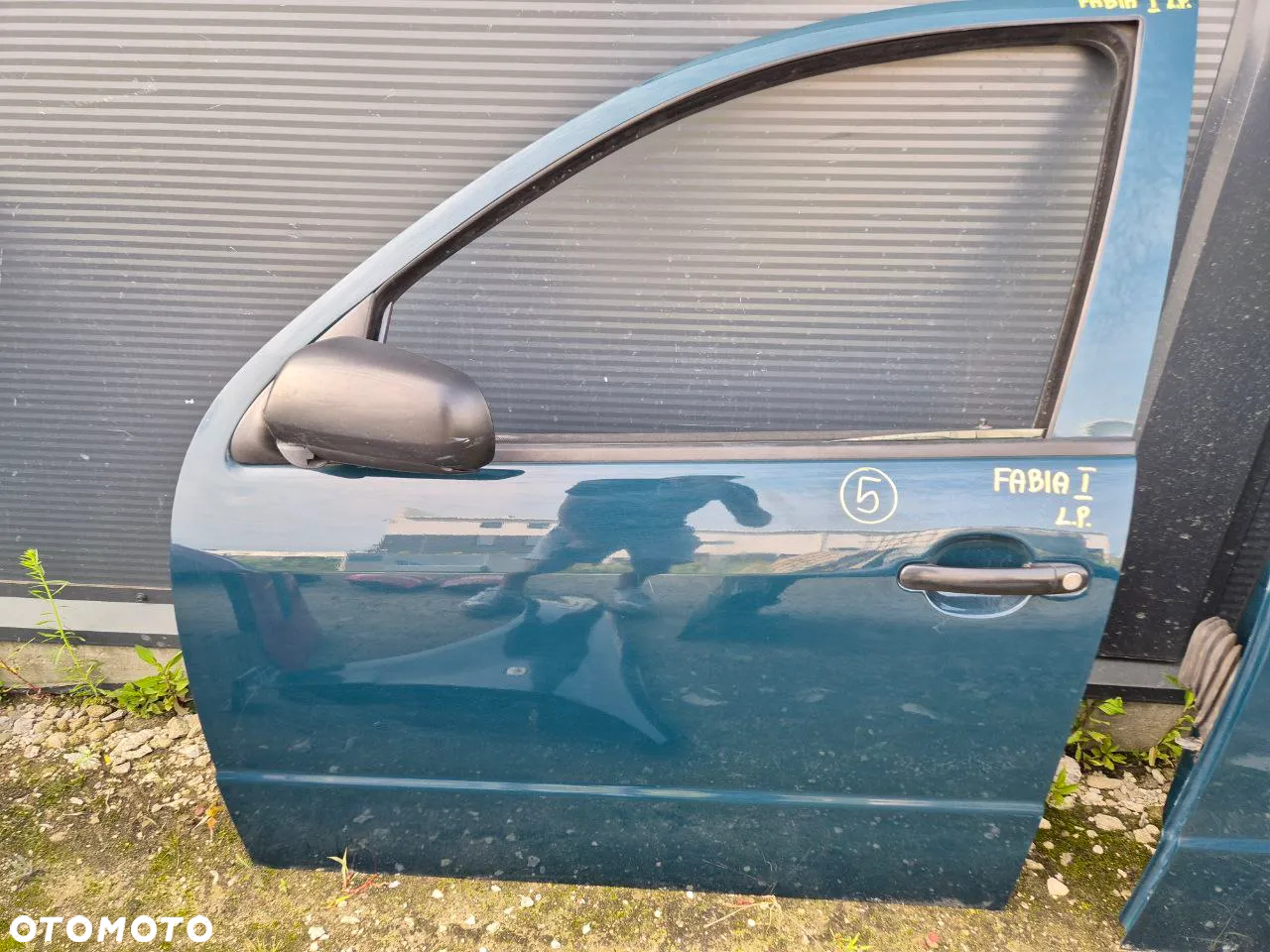 SKODA FABIA I ZDERZAK ZŁOTY ZIELONY KLAPA BŁOTNIK REFLEKTOR LAMPA PAS PRZEDNI WZMOCNIENIE - 6