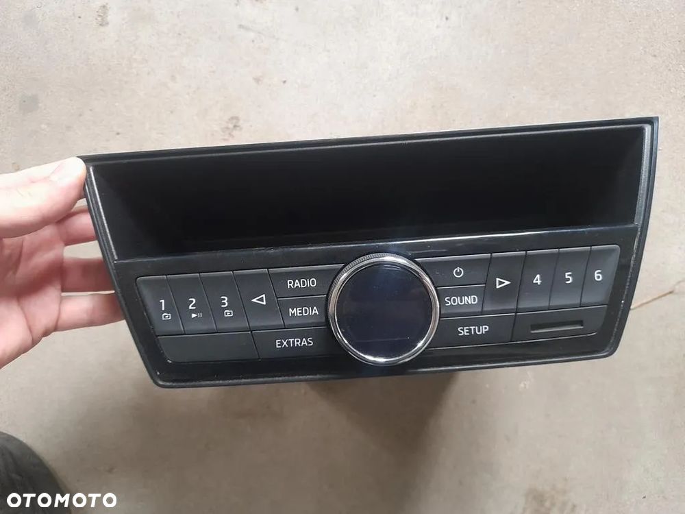 radio oryginalne Skoda Fabia III 6V0035872 - 2