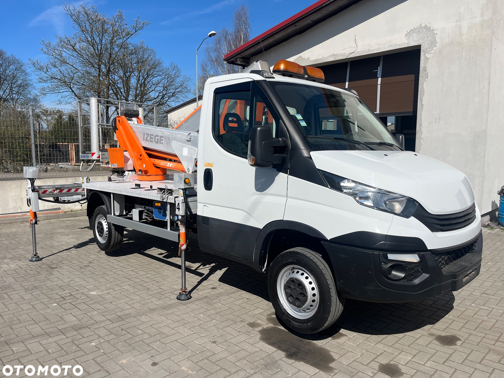 Iveco Podnośnik Koszowy Zwyżka 21 Metrów Multitel Mx210 MT182 UDT BDB Stan jak Wumag Ruthmann GSR - 23