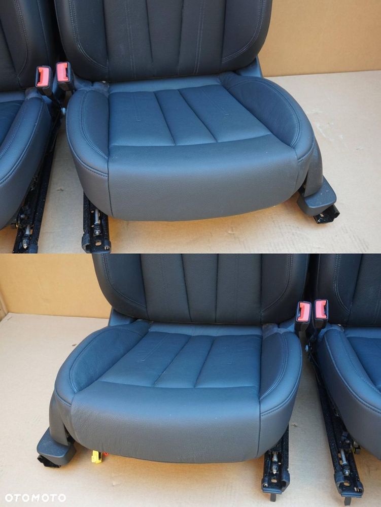 FOTELE KANAPA BOCZKI TUNEL AUDI A4 B9 8W SEDAN SKÓRA GRZANE NOWE - 2