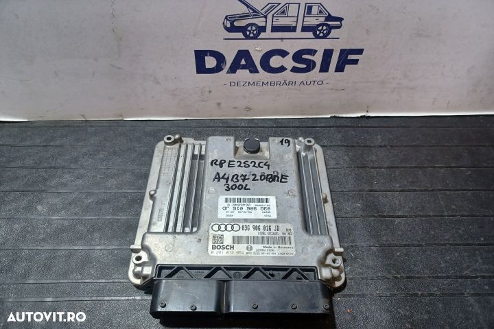 Calculator motor ECU 03G906016JD 0281012654 - 2.0 BRE 03G906016JD 028 - 1