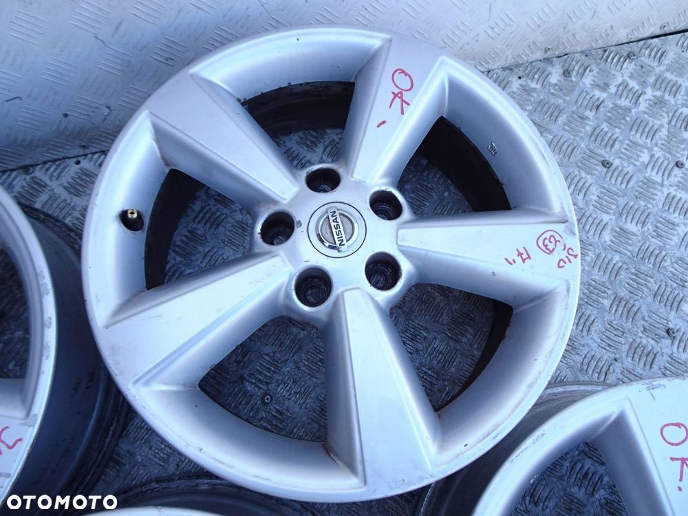 alufelgi kpl. nissan qashqai j10 17" 5x114.3 et 40 - 14