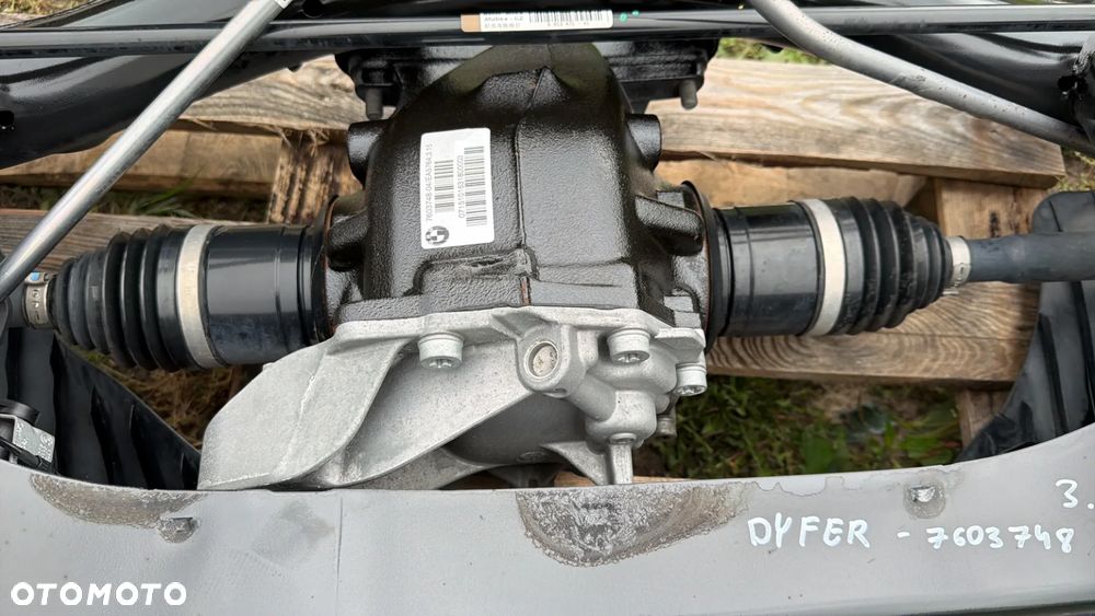 MOST DYFER TYŁ BMW F20 F30 7603748 STAN IDEALNY 3.15 - 1