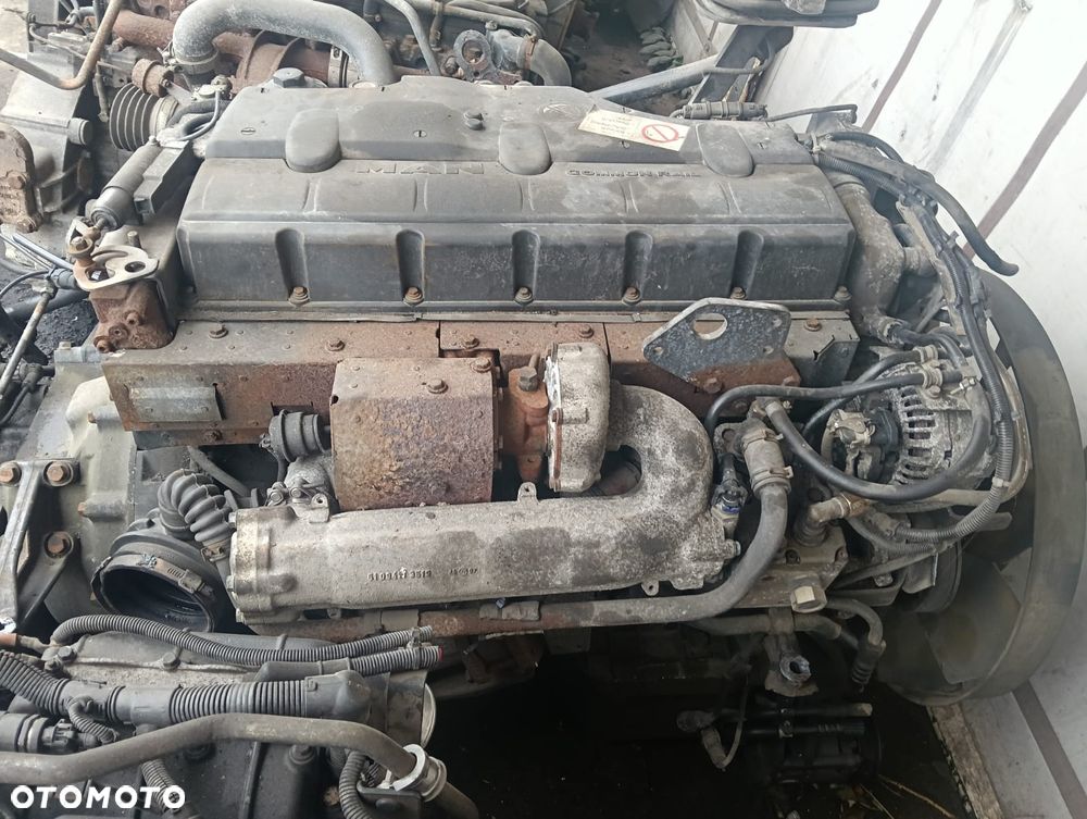D0836 LFL54 KOMPLETNY SILNIK Z OSPRZĘTEM MAN TGM 280 KM - 3