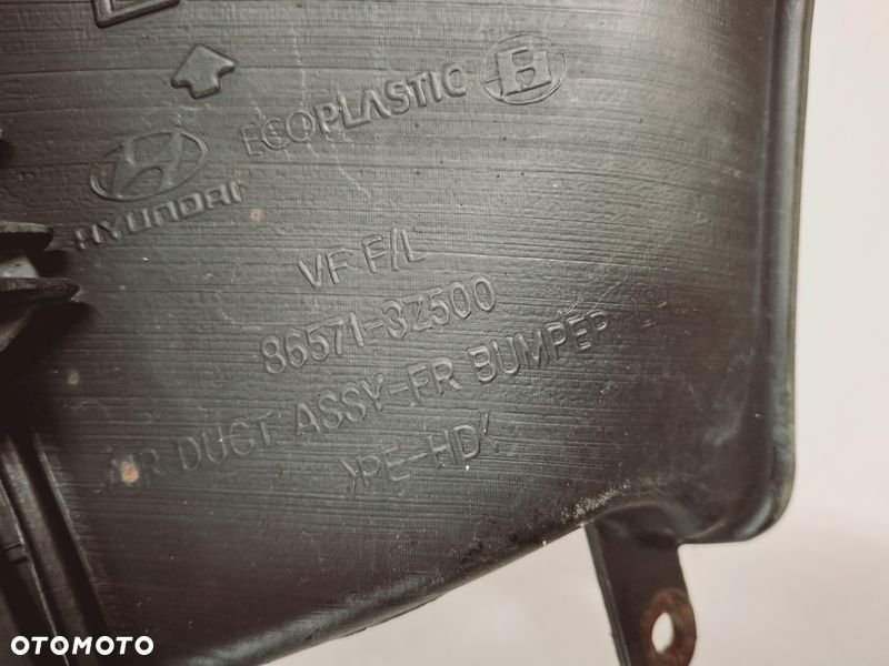 HYUNDAI I40 KIEROWNICA POWIETRZA WLOT POWIETRZA LEWY 86571-3Z500 - 5