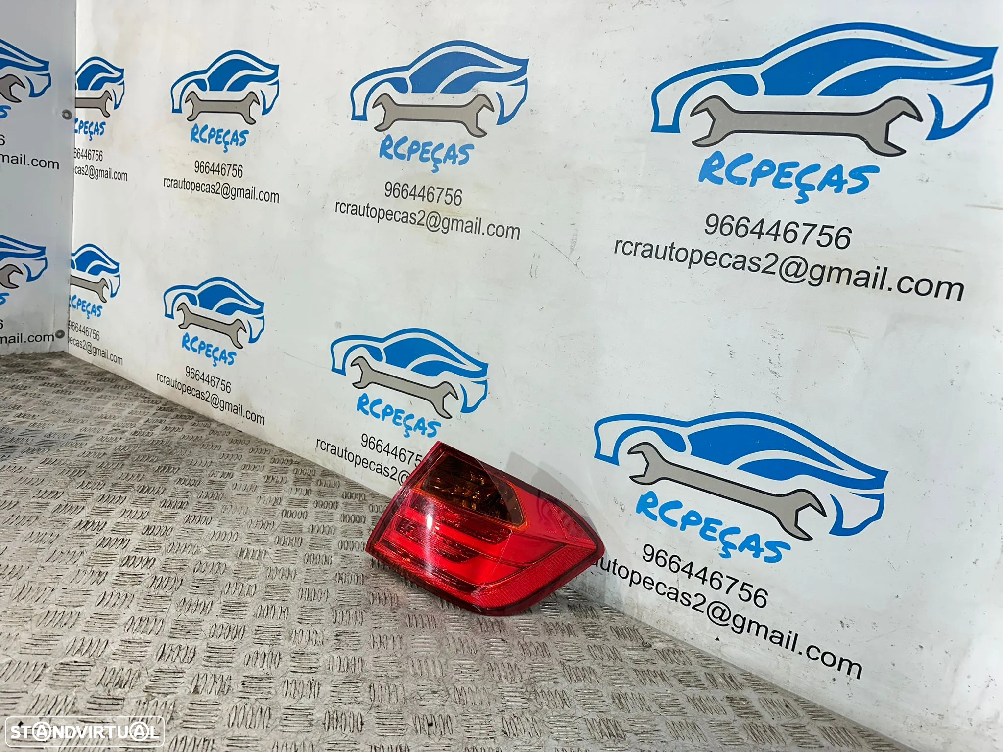 .Conjunto Farolins Led Originais Tras Traseiro Direito Esquerdo BMW Serie 3 F30 2011 - 2019 - 11