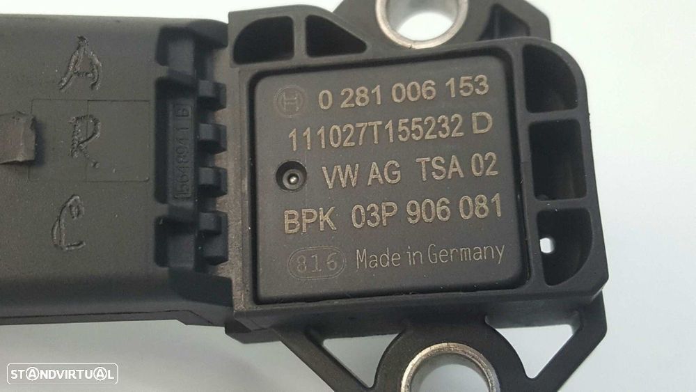 SENSOR DE PRESSÃO VOLKSWAGEN POLO (6R1) ADVANCE - 5