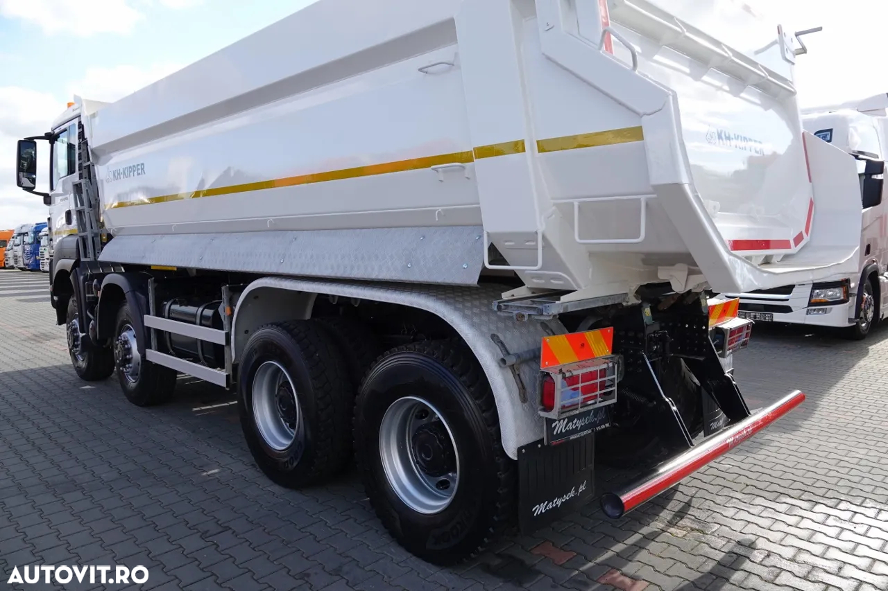 MAN TGS 41.460 / 8x8 / REAR TIPPER / MANUAL / KH-KIPPER / EURO 6 / 2019 YEAR - 15