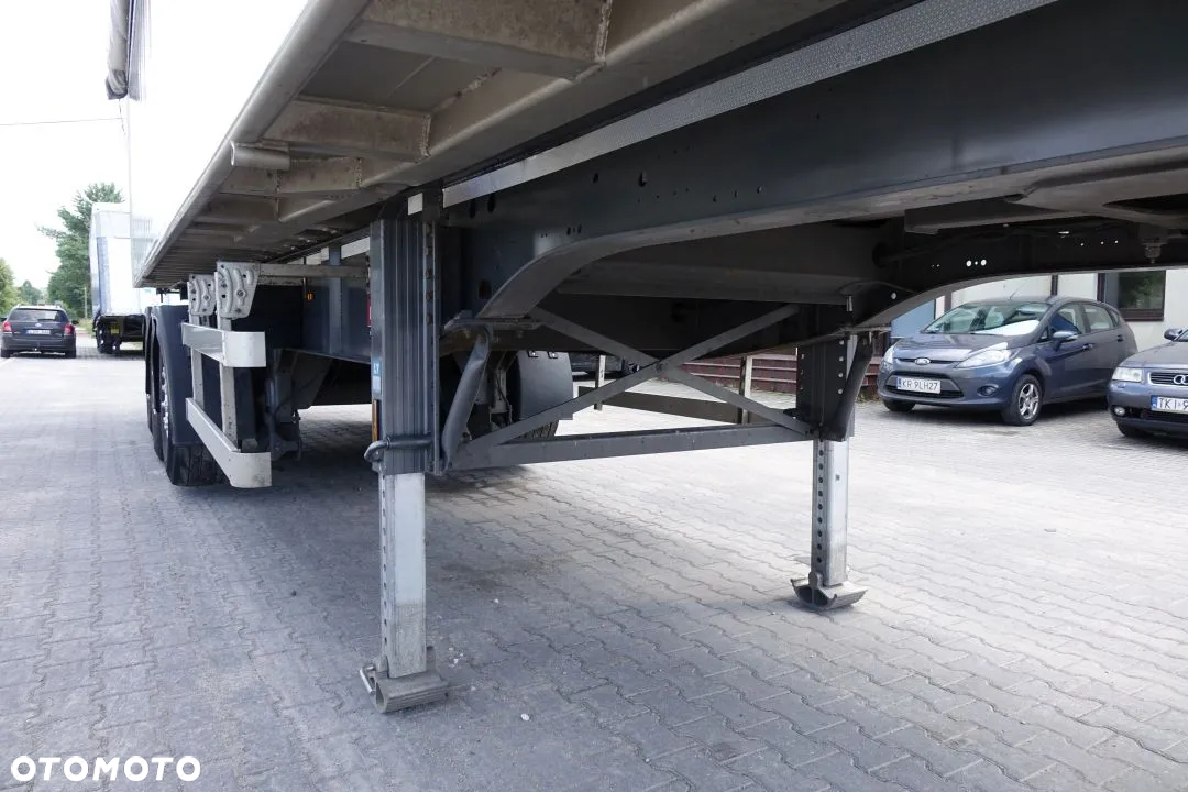 Langendorf WYWROTKA 48 m3 / WIBRATOR /  OSIE SAF / OŚ PODNOSZONA / ALUMINIOWE FELGI / SZYBER ZBOŻOWY / PLANDEKA / KLAPODRZWI - 10