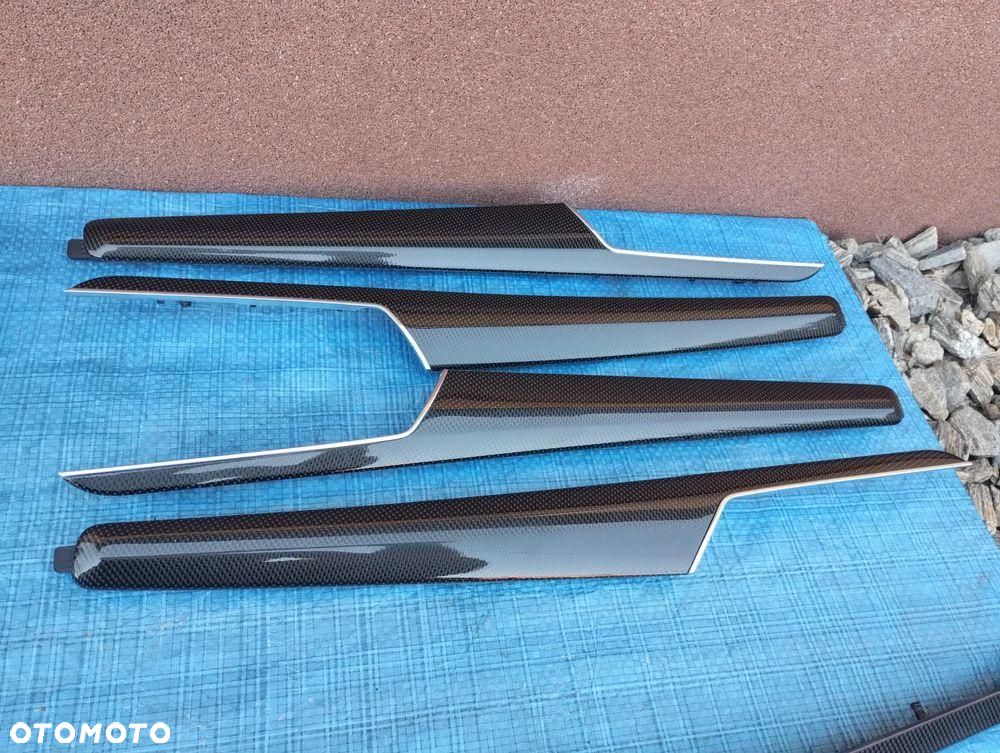 Audi SQ5 Q5 80A Dekory Listwy Ozdobne CARBON Carbonowe 2020r - 4