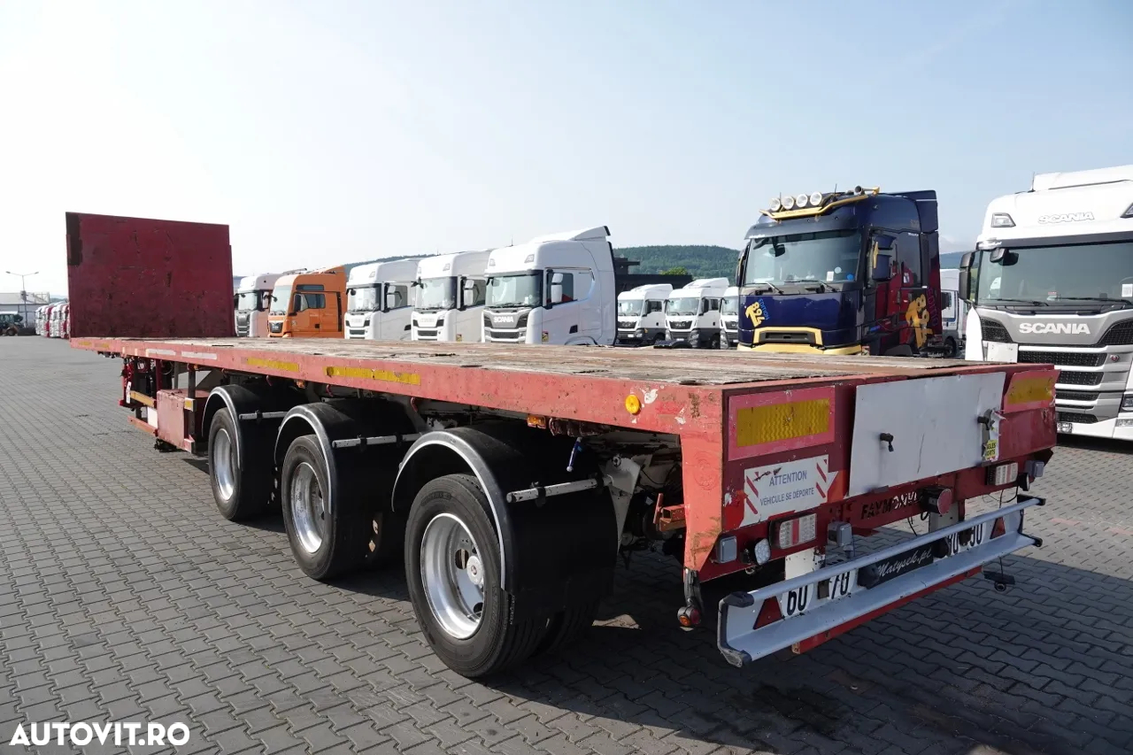 Faymonville SPZ-3AA / REMORCA AUTO / EXTENSIBILA / 29 M / SUSPENSION HIDRAULICA / AXI DE DIRECTION - 31