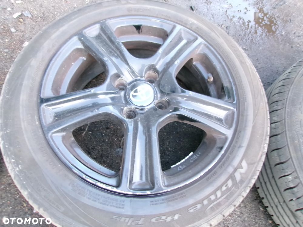 KOŁA FELGI ALUMINIOWE OPONY TOYOTA YARIS 185/60/15 4x100 KOMPL  YARIS II    III - 4
