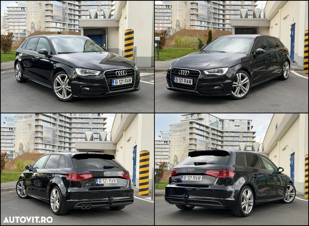 Audi A3 2.0 TDI ack S tronic S line Sportpaket - 8