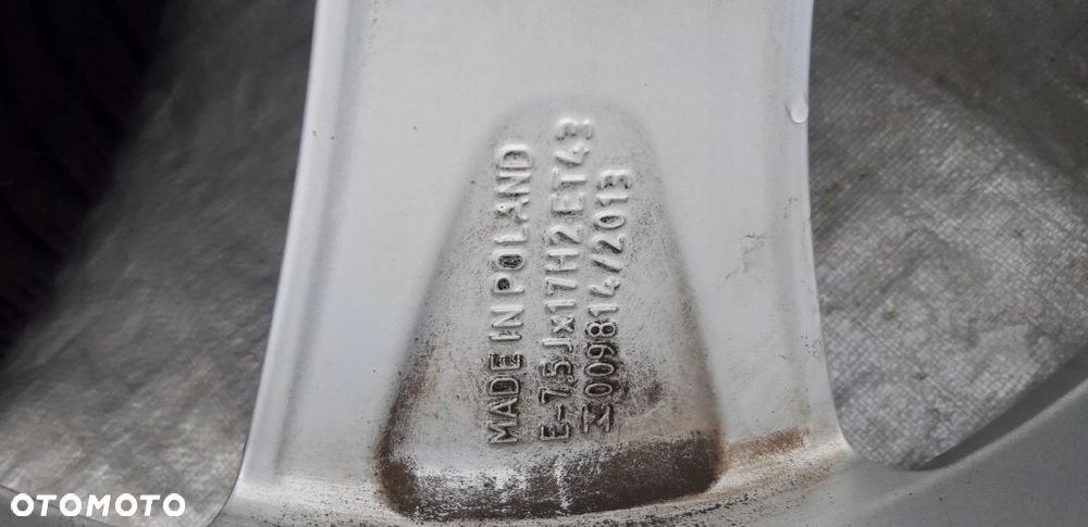 ALUFELGI FELGA 7,5Jx17H ET43 8V0601025P 5X112 AUDI - 4