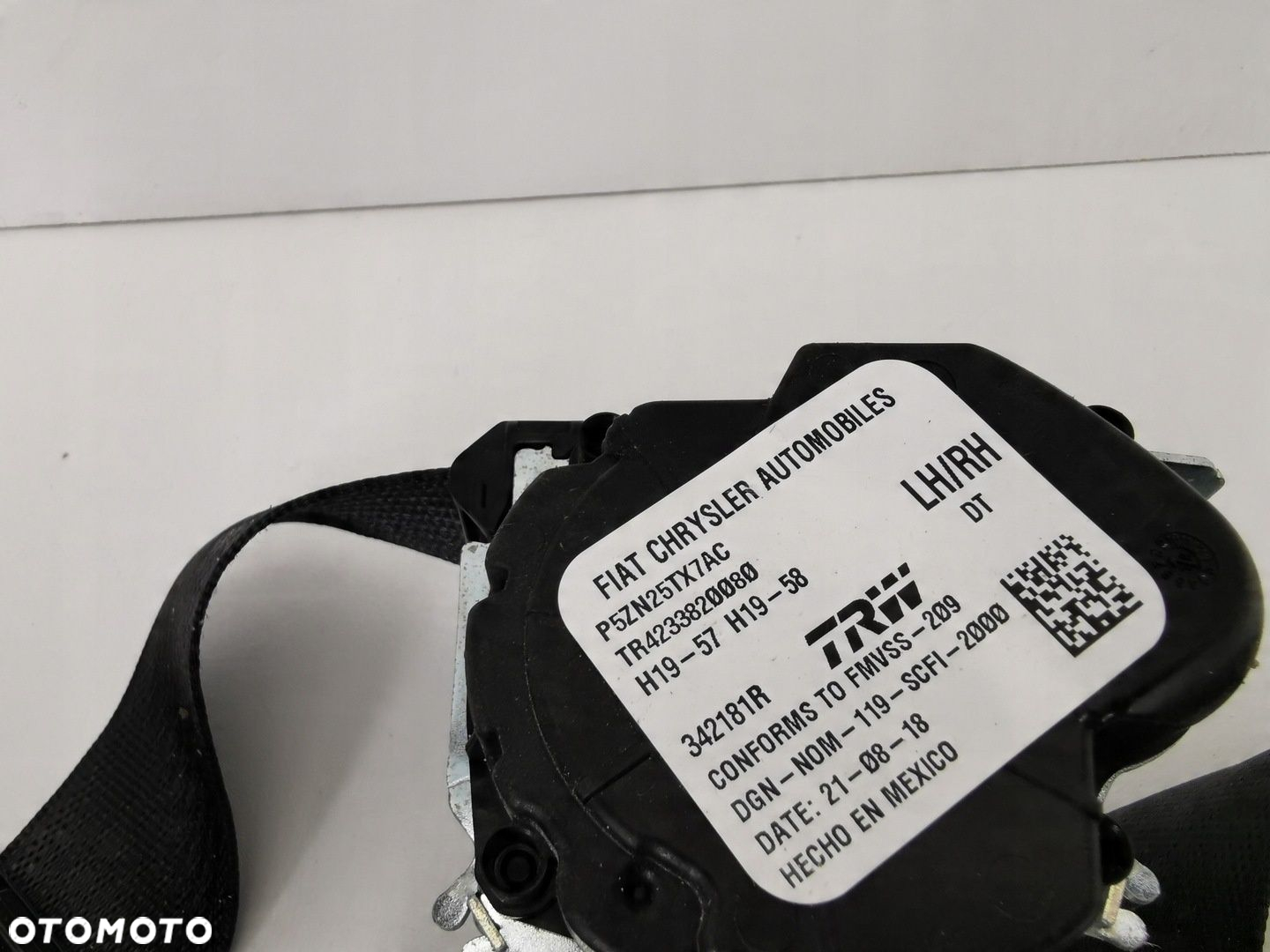 P5ZN25TX7AC DODGE RAM 5 V PASY BEZPIECZEŃSTWA TYŁ PRAWY LEWY ŚRODKOWY - 3