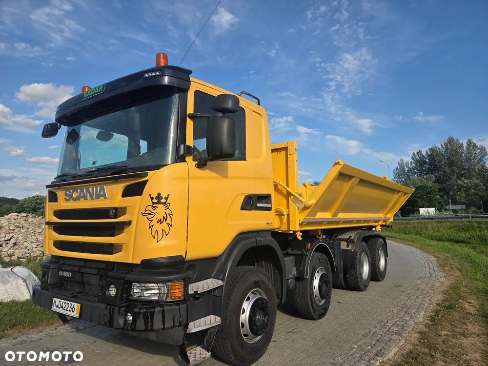 Scania G480 8x4 wywrotka - 1