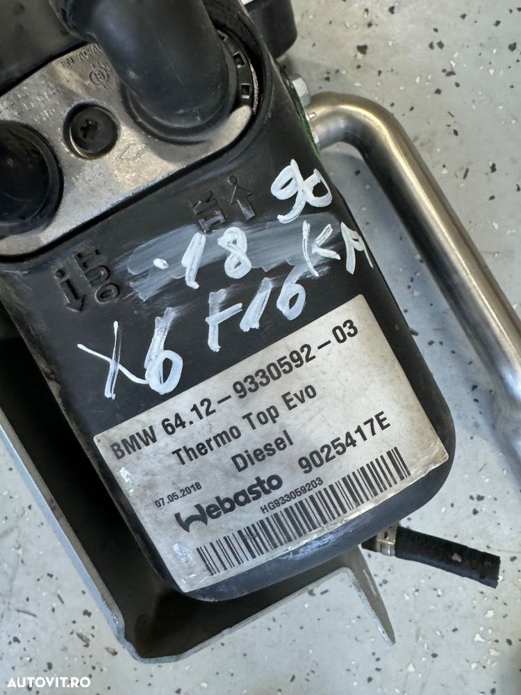 Sirocol webasto bmw x5 x6 f15 f16 - 6
