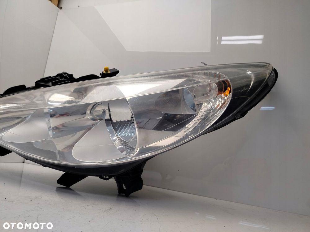 peugeot 207 reflektor lampa lewy przód lewa przednia - 6
