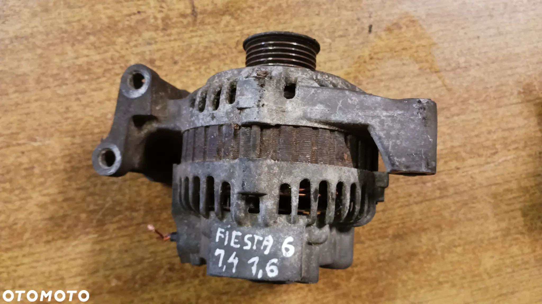 Alternator FORD C-Max Fiesta Focus Fusion Puma 1.4/ 1.6 benzyna Q80RA  2S6T-10300-CB / DB - 1