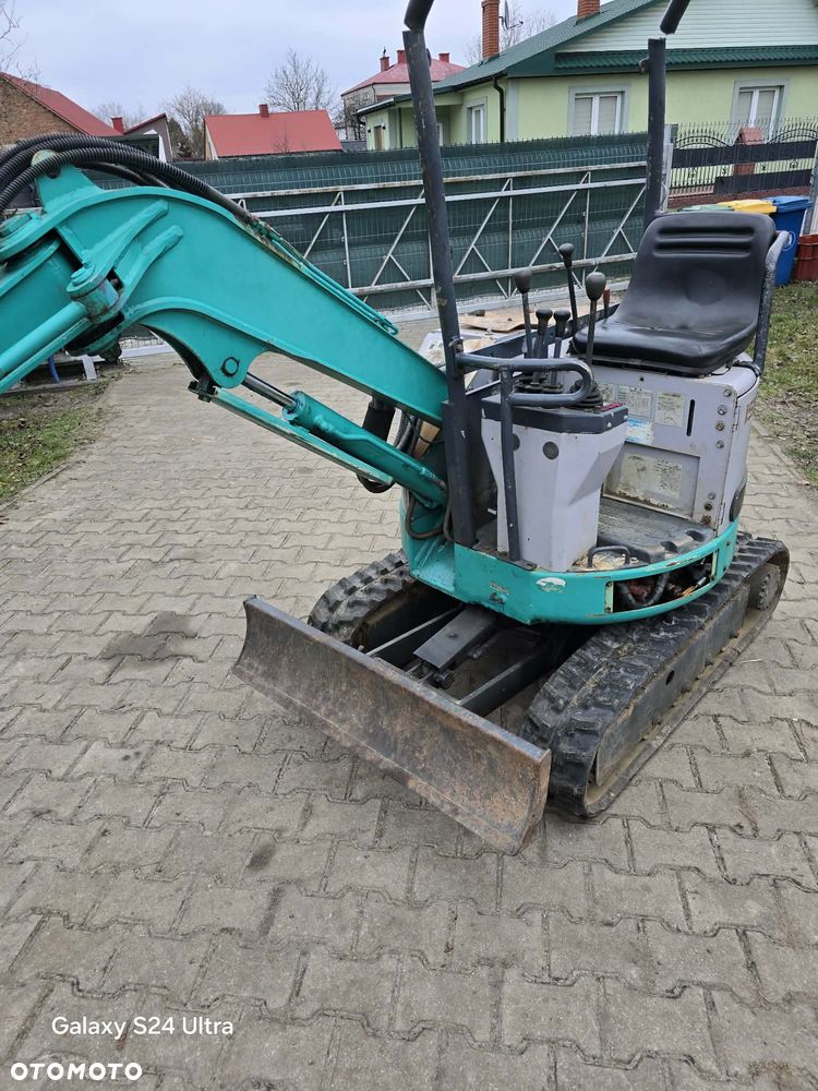 Kubota IHI is9ux Japonska minikoparka Oryginalna po serwisie 1 tona 1653 moto godziny Yanmar Film - 28
