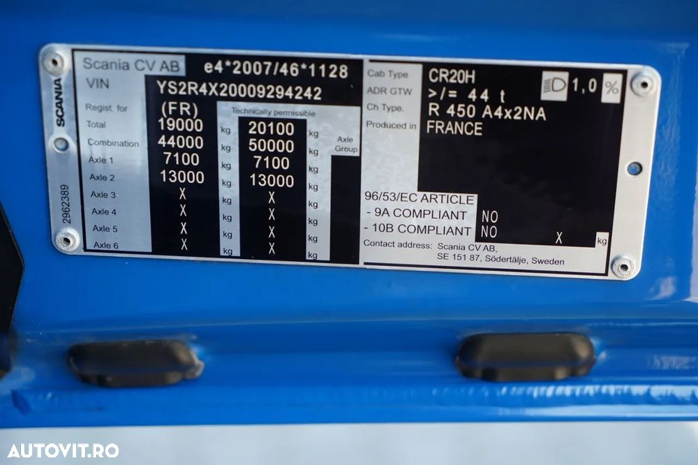 Scania R 450 / SISTEM HIDRAULIC / RETARDER / I-PARK COOL / JANTE DIN ALIAJ - 38