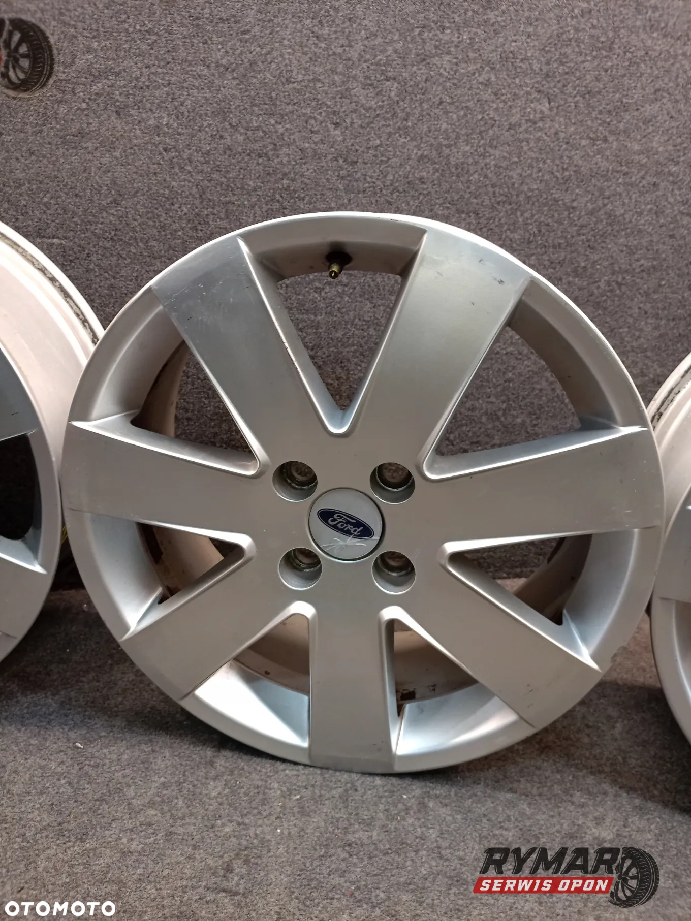 ALUFELGI 17" 4X108 ET49 OEM FORD ORYGINAŁ KOMPLET - 6