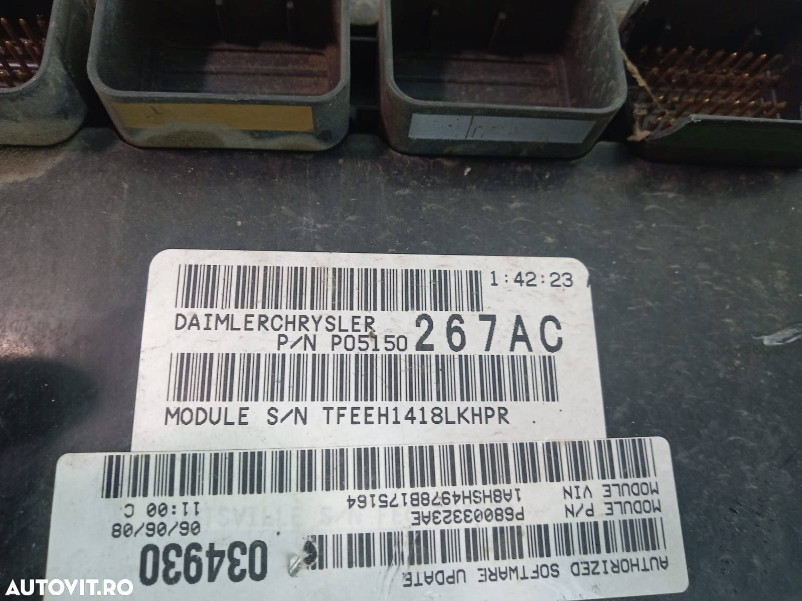 Calculator motor p05150267ac Chrysler Voyager 5 [2007 - 2011] 2.8 crd - 2