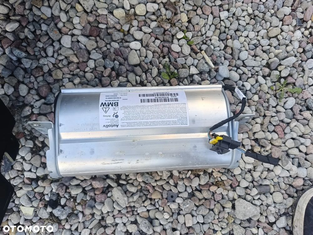 KONSOLA DESKA ROZDZIELCZA BMW 5 E60 E61 LIFT PODUSZKA PASAŻERA - 2