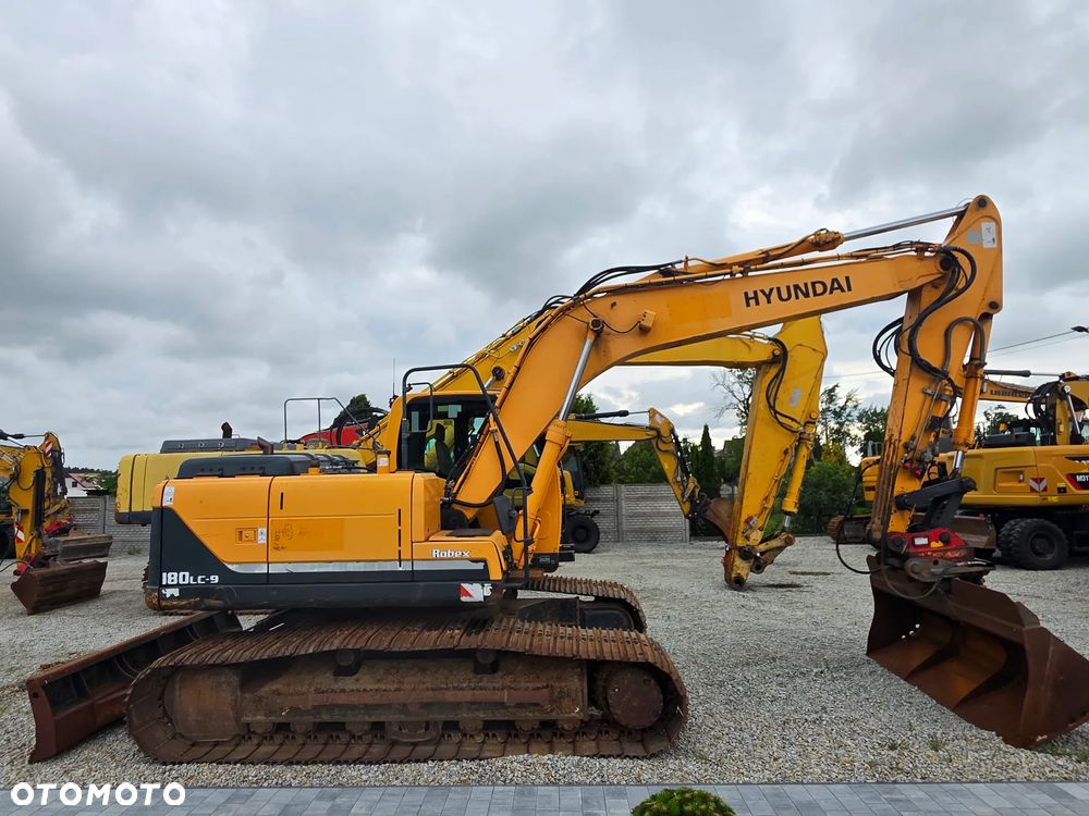 Hyundai ROBEX 180LC-9, 2012 ROK, 7800 MTH, PŁUG - 1
