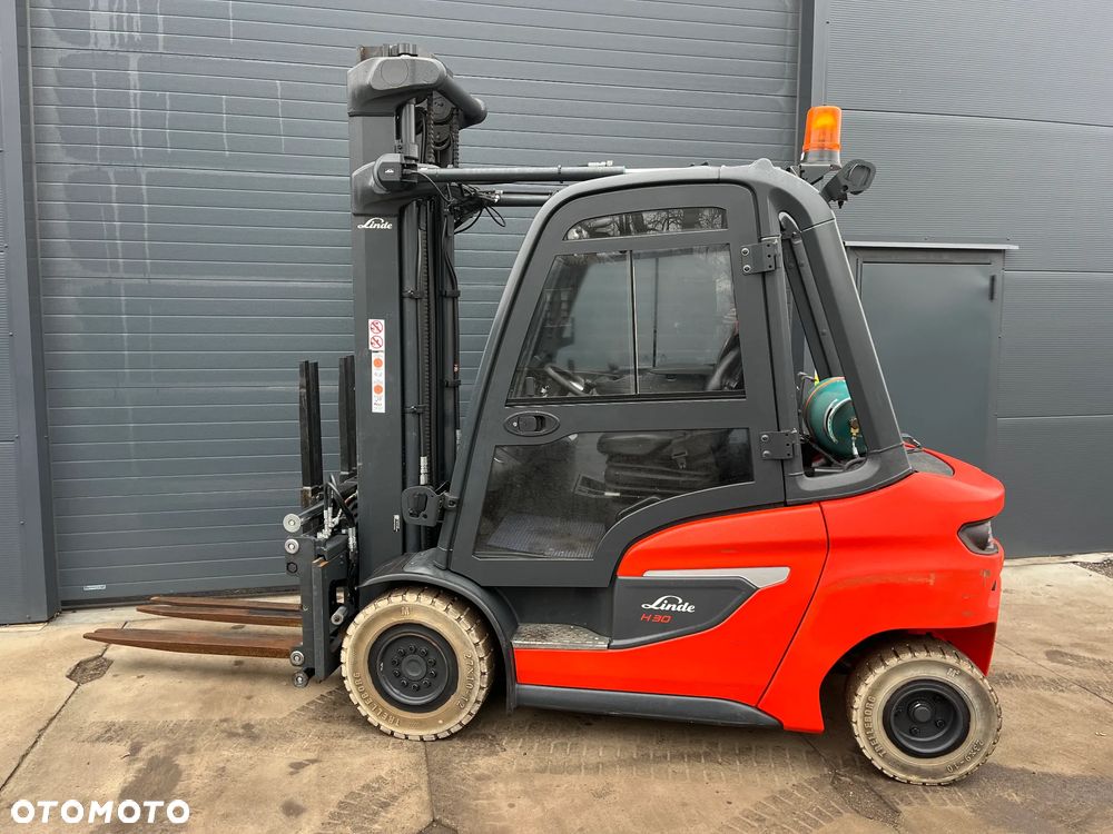 Linde H30 H25 H35 Gaz LPG Paletyzer na 2 palety, pełna kabina - 12