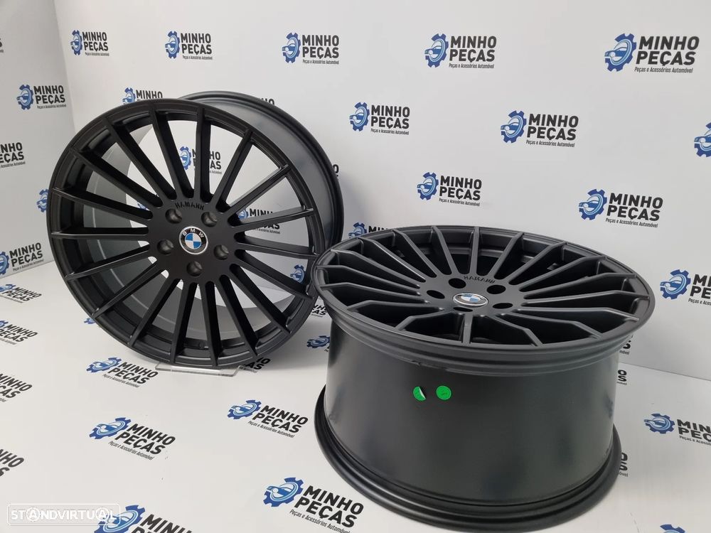 Jantes Look Hamann em 20 Matte Black (5x120) - 5