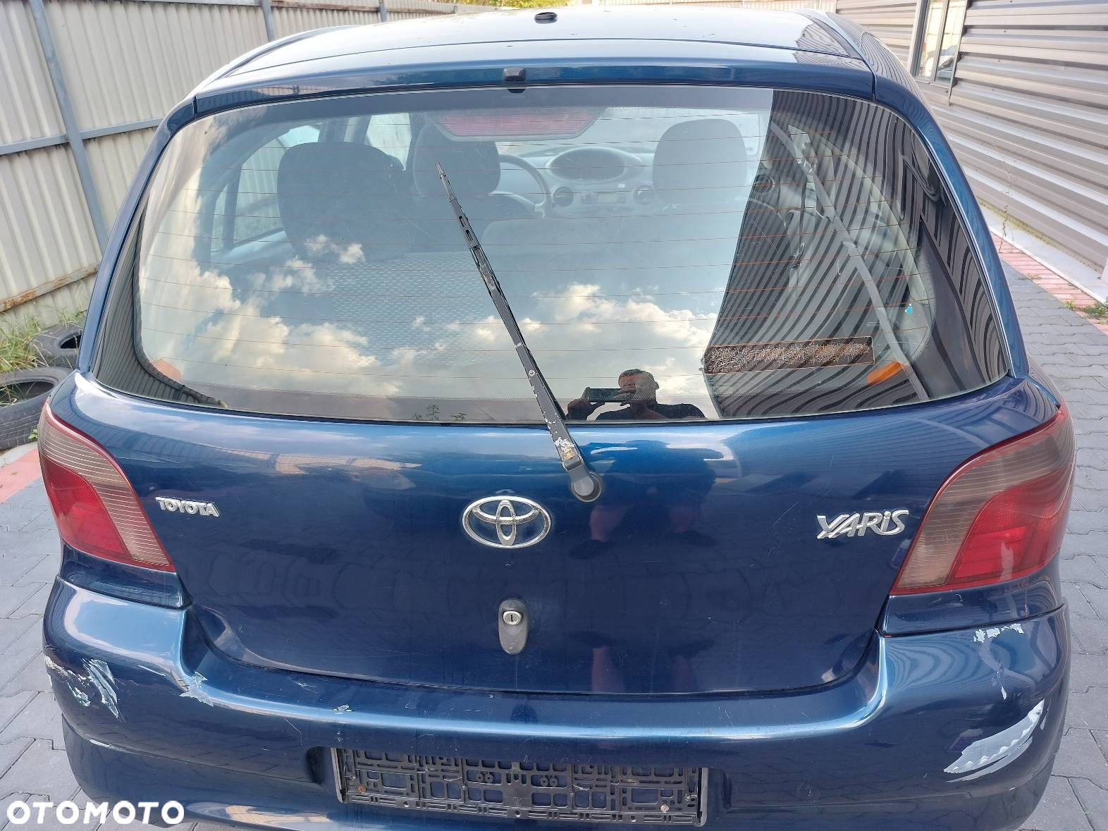 KLAPA BAGAŻNIKA TOYOTA YARIS I 8P4 99-03r HB 5D - 5