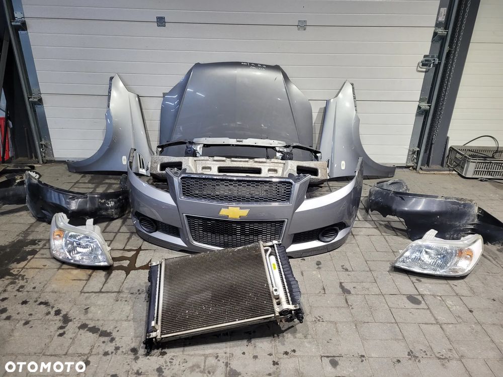 Chevrolet Aveo II 10r 5d 1.2 B T255 Maska zderzak blotniki lampy zestaw eur - 1
