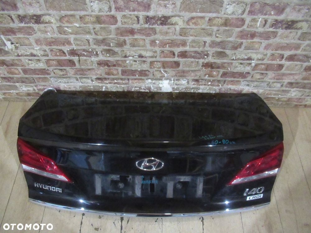 KLAPA TYŁ KAMERA HYUNDAI I40 LIFT 2014/2019 ROK SEDAN KOD LAKIERU: NKA - 2