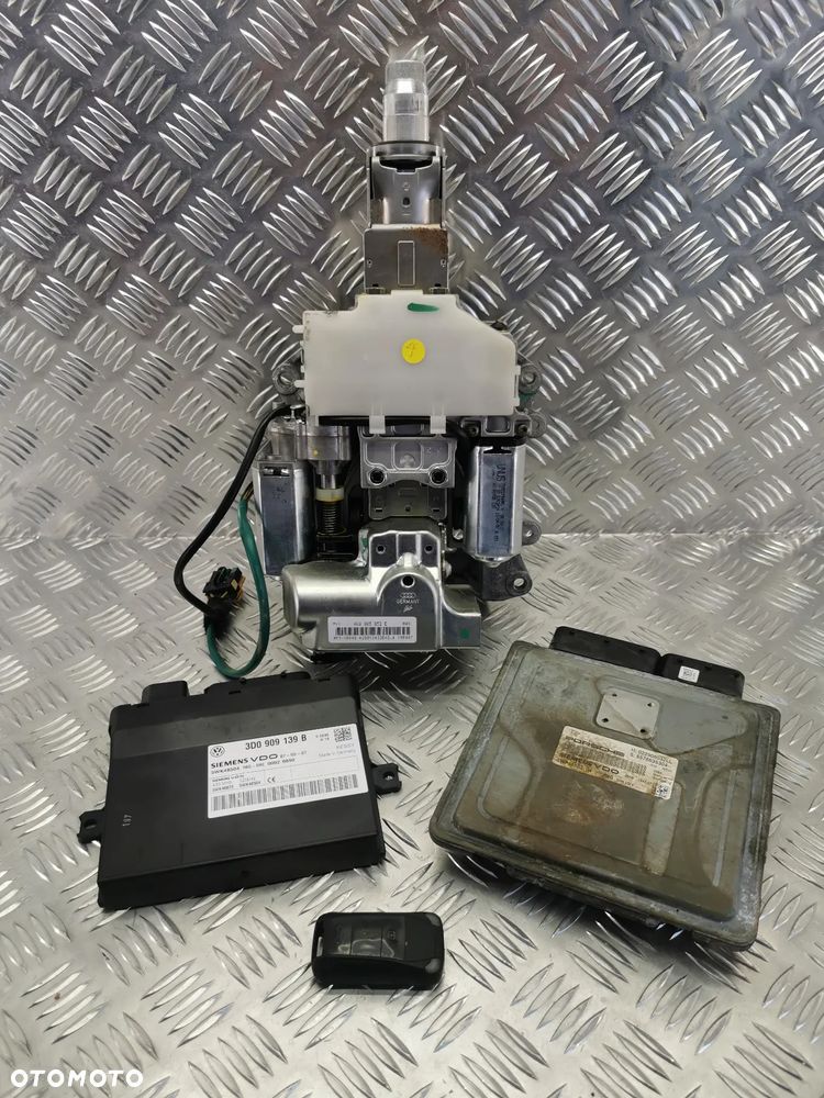 PORSCHE CAYENNE LIFT 07-10R ZESTAW STARTOWY 4.8 V8 ROZRUCHOWY STEROWNIK DO ODPALENIA 3D0909139 B - 1