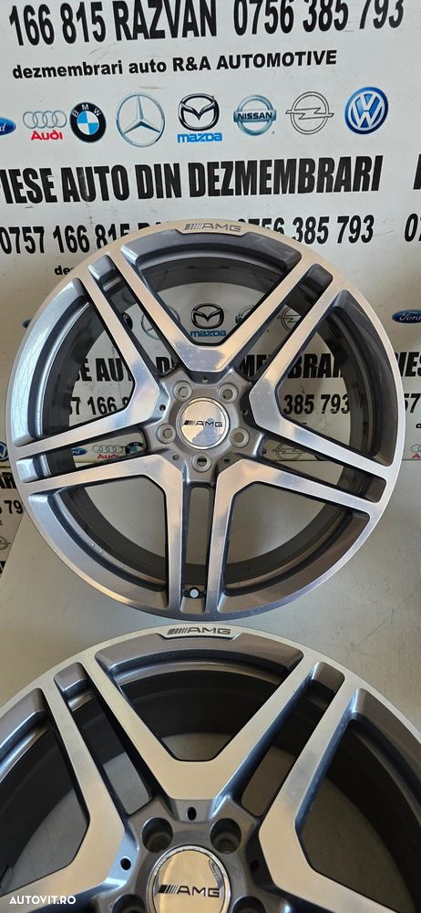 Jante AMG R20 Mercedes S-Class W221 CL W216 S63 S65 AMG 2 Latimi Noi Noute A2214013102 A2214013202 - 5