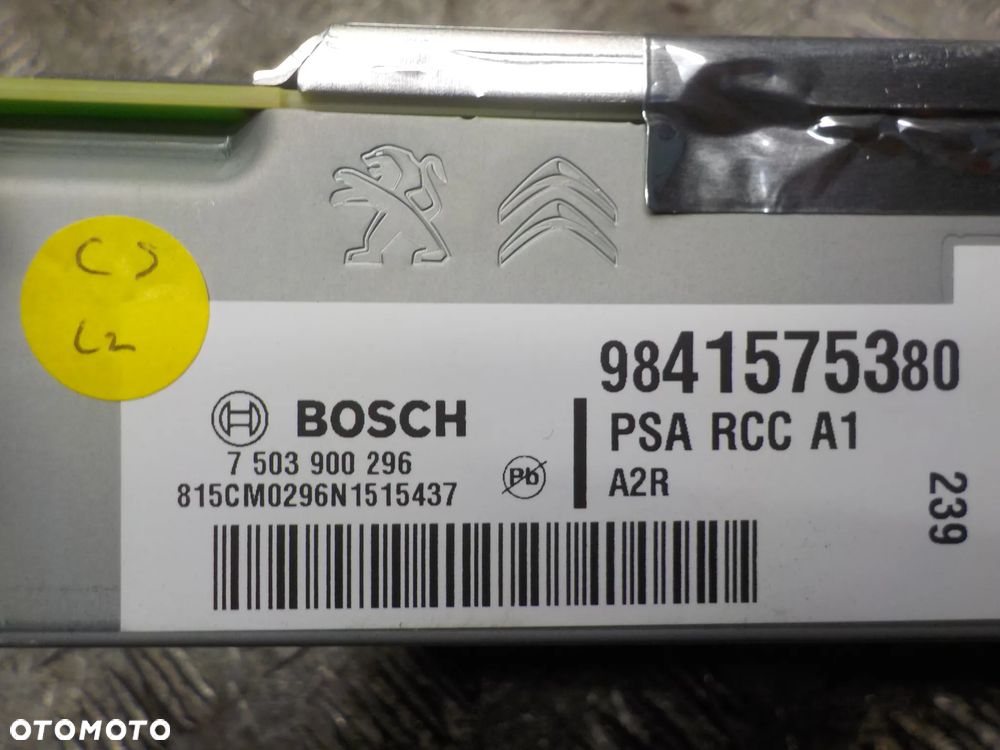 CITROEN C5 AIRCROSS RADIO NAWIGACJA 9841575380 - 2