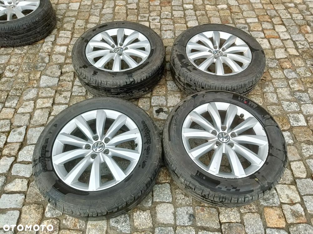 Felgi Aluminiowe 17 VW Tiguan 5x112 7Jx17H2 ET43 5N0601025AH Audi Seat Skoda - 1