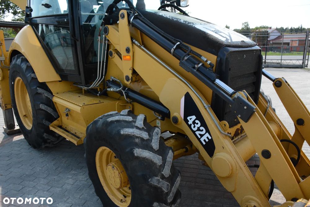 Caterpillar 432E / 2008r / 4479 mtg / Klimatyzacja / Szybkozłącze / 5 łyżek / Super stan - 10