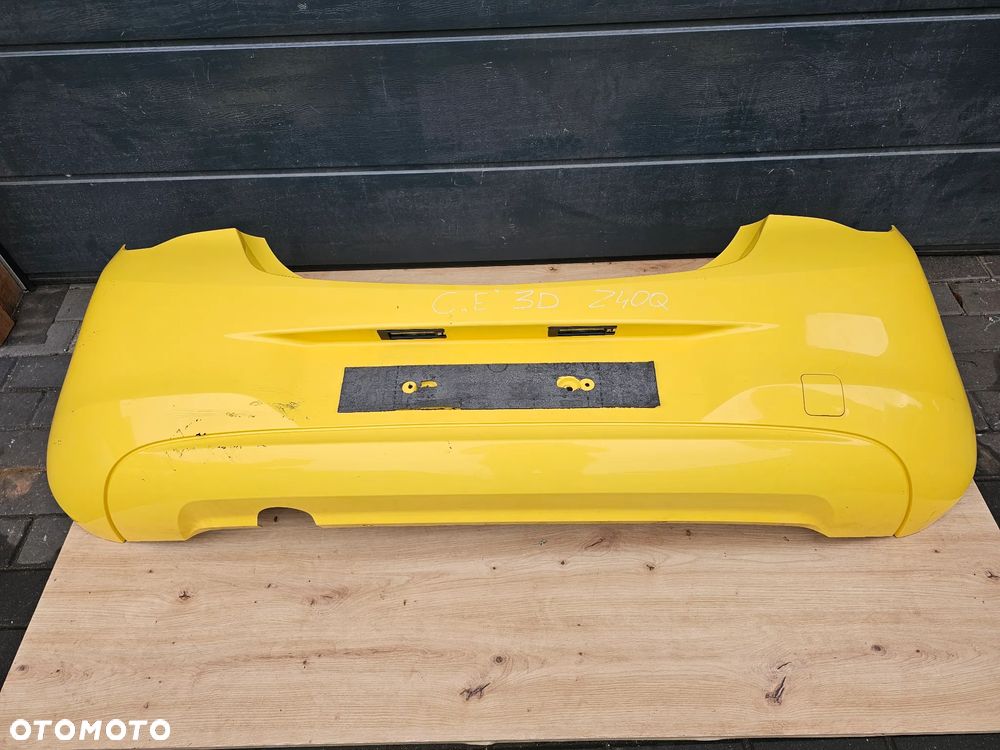 ZDERZAK TYŁ TYLNY OPEL CORSA E 3D Z40Q