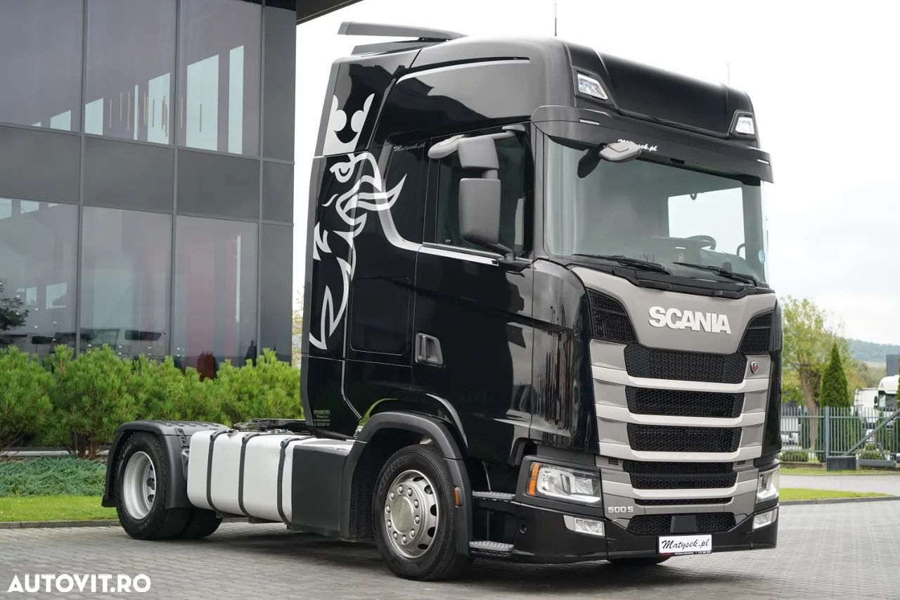 Scania S 500 / MEGA / RETARDER / PLATĂ JOSĂ / I-PARK COOL / CONTRACT DE REPARAȚIE POST-SERVICE - 1