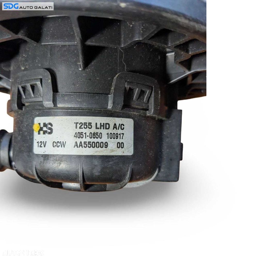 Motoras Ventilator Aeroterma Habitaclu Chevrolet Aveo T200 T250 2003 - 2011 Cod 4051-0650 AA550009 [L9167] - 3