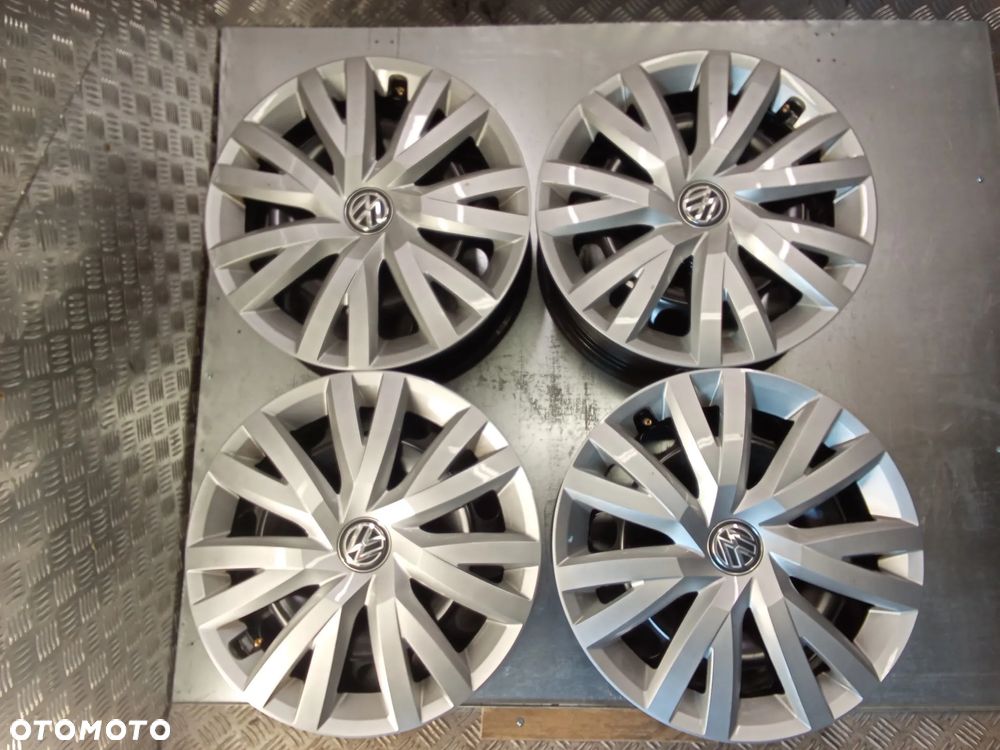 Felgi Vw Passat T-Roc Tiguan Touran Caddy Jetta 6,5Jx16 et46 5x112 - 1