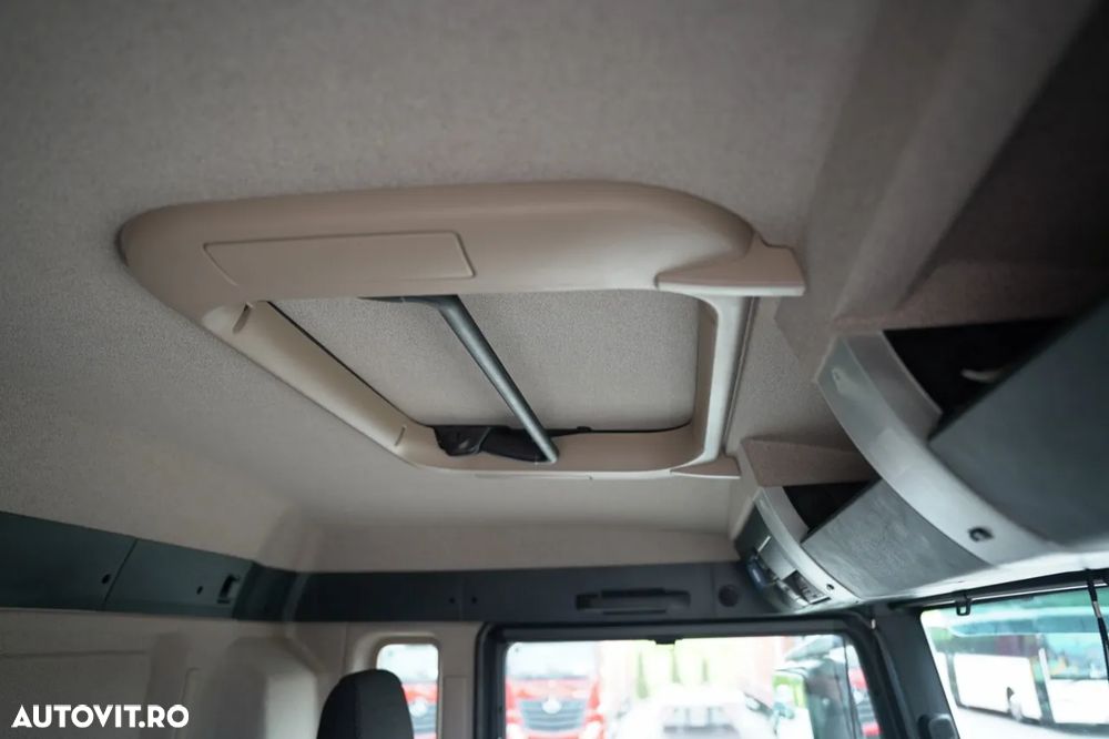 MAN TGS 35.460 / 8X4 / BASCULĂ SPATE / CLAPETĂ HIDRAULICĂ / MEILLER KIPPER / AUTOMAT / ANVELOPE 100% / PERDIERĂ ELECTRICĂ / EURO 6 - 36