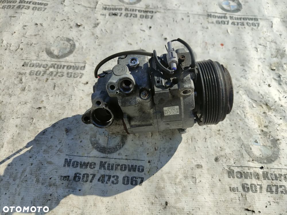BMW E87 E90 E60 E84 N47 2.0d Sprężarka klimatyzacji 6987862 6SBU14C - 1