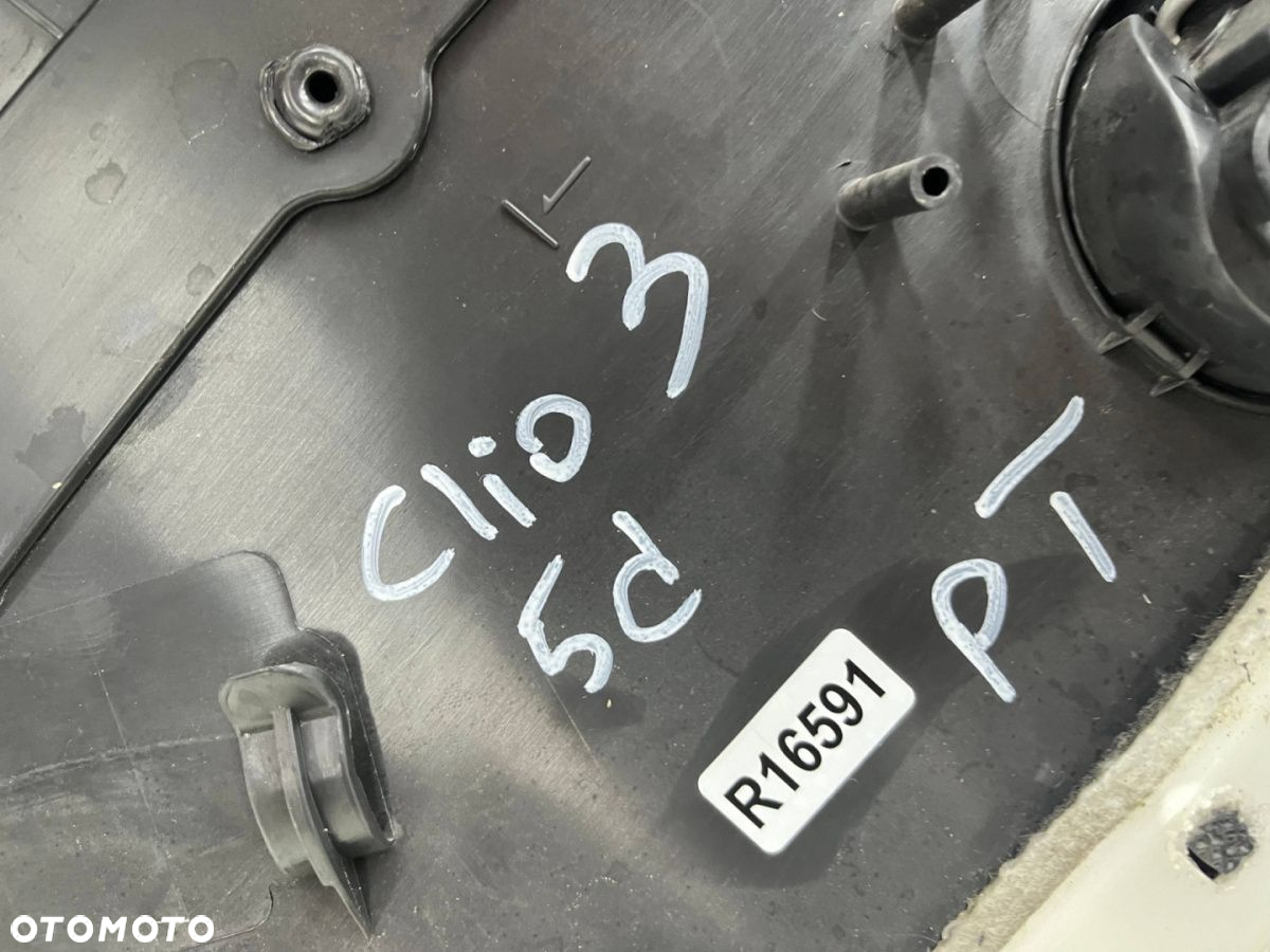 Tapicerka Renault Clio 3 III HB 5Drzwi 05-12r. prawy tylny boczek drzwi PRAWY tył - 13