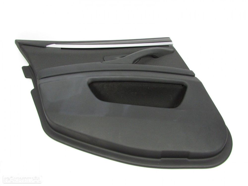 Forra da porta EM TECIDO Esquerdo/Trás Seminovo/ Original BMW 5 (F10)/BMW 5 Tour... - 2