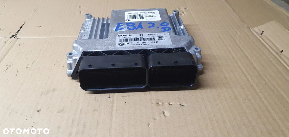 Komputer sterownik silnika BMW I E81 E87 2.0D 7807828 0281013537 - 2